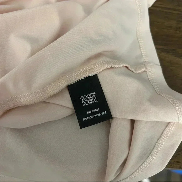 Torrid Pink Lace Trim Button Front Top - Picture 5 of 8